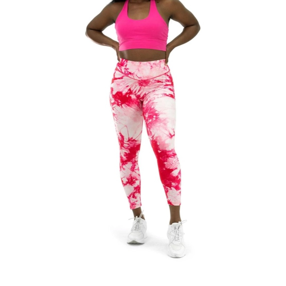 Balance Athletica tie dye leggings